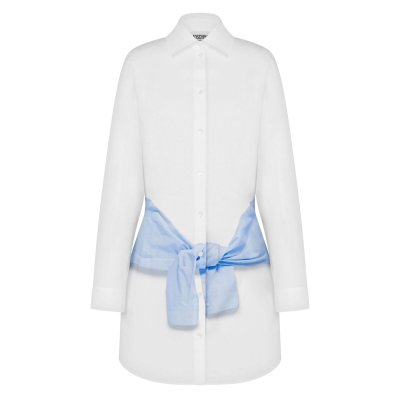 THE PRINTED COTTON POPLIN DRESS
